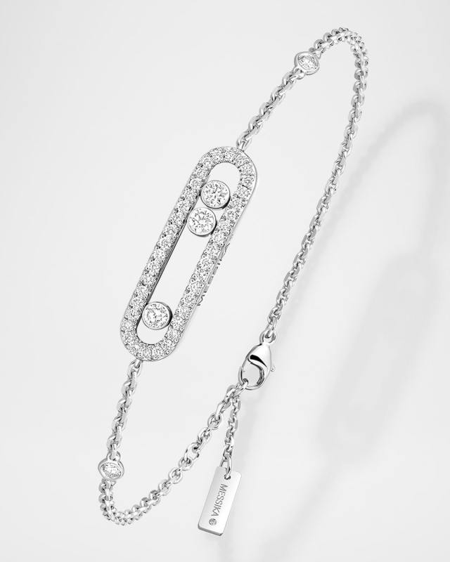 BABY MOVE PAVE DIAMOND BRACELET